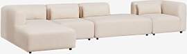 Fogler 4-teiliges Modulares Sofa Mit Chaiselongue