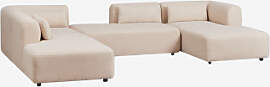 Fogler 4-teiliges Modulares Sofa Mit Chaiselongue