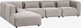 Fogler 5-teiliges Modulares Sofa Mit Chaiselongue