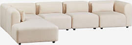Fogler 5-teiliges Modulares Sofa Mit Chaiselongue
