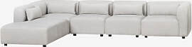 Fogler 5-teiliges Modulares Sofa Mit Chaiselongue