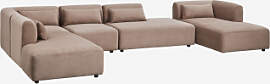 Fogler 5-teiliges Modulares Sofa Mit Chaiselongue