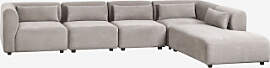 Fogler 5-teiliges Modulares Sofa Mit Rechter