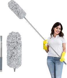 Fogray Staubwedel Teleskop Waschbar Duster Lang