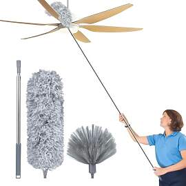Fogray Staubwedel Teleskop Waschbar Duster Lang