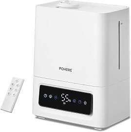FOHERE 6L Luftbefeuchter für Große Räume, 60H