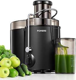 FOHERE Entsafter für Obst und Gemüse in