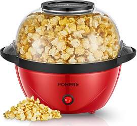 FOHERE Popcornmaschine, 3.5L Popcorn Maker für