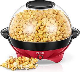 FOHERE Popcornmaschine,5.5L Popcorn Maker für