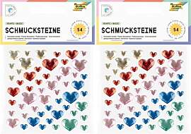 folia 12311 - Schmucksteine HEARTS BASIC, 54