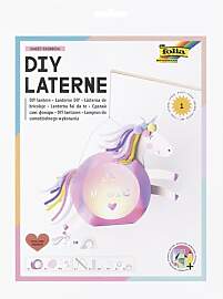 folia 94302 - DIY Laterne SWEET RAINBOW, ca. 19 x