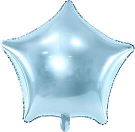 Folienballon Stern 40cm - Ballon für Helium oder