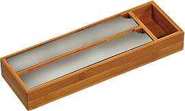 Folienspender KESPER, beige (natur), H:5,5cm