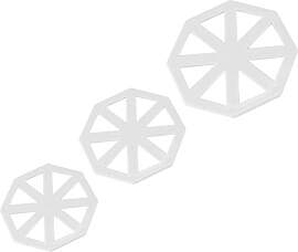 Fondant-Wimpelkette, Wimpelkette, Kuchendeckel,