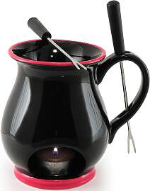 Fondue SWISSMAR "Indulge", schwarz