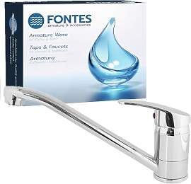 FONTES Einhebel Wasserhahn Küche mit 360 °