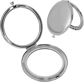 FooYee 7 cm Kompaktspiegel, Mini Runder Make-up