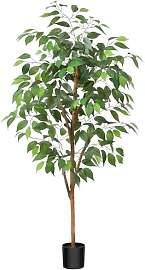 Fopamtri Künstliche Pflanzen Groß 120 cm Ficus