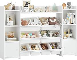 FOREHILL Kinderregal mit 8 Boxen Kinderschrank
