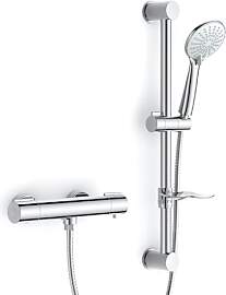 FORIOUS Duscharmatur mit Thermostat,