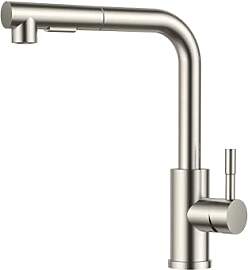 FORIOUS Wasserhahn, Hochdruck Küchenarmatur mit