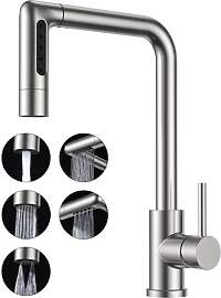 FORIOUS Wasserhahn Küche, Küchenarmatur
