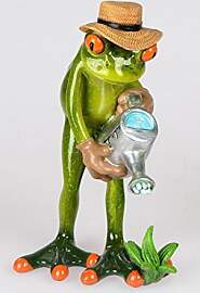 Formano Dekofigur Frosch Gärtner mit Gießkanne