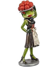 formano Schwarzwald Frosch handbemalte Dekofigur