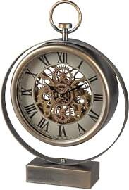 formano Standuhr antik mit sichtbar beweglichen