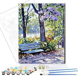 Formeyart Parkbank Malen Nach Zahlen Erwachsene