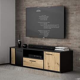 Forte Cardigan TV-Schrank 160, modernes Lowboard,