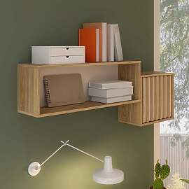 Forte ELISTON Wandregal 120, modernes Wandregal