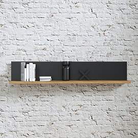 Forte KASZIMIRO Wandboard 160, Wandregal, modernes 