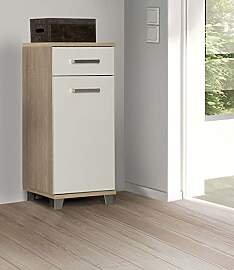 FORTE Veris Kommode mit 1 Tür und 1 Schublade,