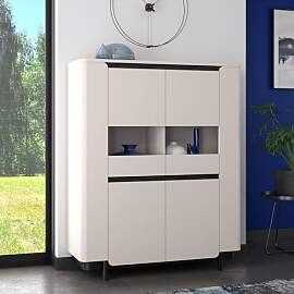 Forte VODOL Highboardvitrine 130, moderner