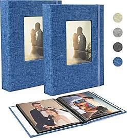 Fotoalbum 13x18 52 2 Packungen Klein Mini Leinen