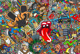 Fototapete ARCHITECTS PAPER "Grafity",