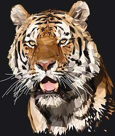 Fototapete ARCHITECTS PAPER "Tiger