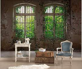 Fototapete LIVING WALLS "Old Windows