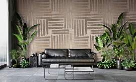 Fototapete MARBURG "Estelle", beige,