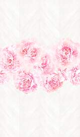 Fototapete MARBURG, rosa (kupferfarben,