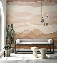 Fototapete MARBURG "Zoe", beige (beige,