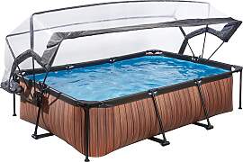 Framepool EXIT, braun, B:200cm H:65cm L:300cm,