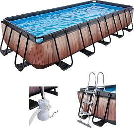 Framepool EXIT, braun, B:250cm H:100cm L:540cm,
