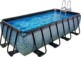 Framepool EXIT, grau, B:200cm H:100cm L:400cm,