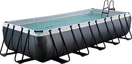 Framepool EXIT, schwarz, B:200cm H:100cm L:400cm,