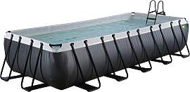 Framepool EXIT, schwarz, B:250cm H:100cm L:540cm,