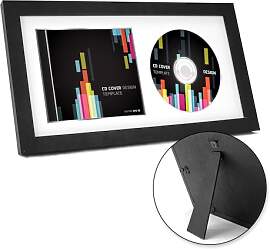 FramePro CD Musikrahmen Schaukasten Display