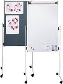 FRANKEN mobiles Whiteboard KombiFlipchart 76,0 x