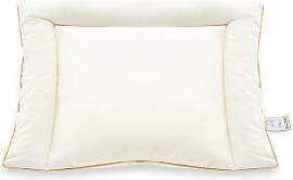Frau Holle - Daunen-Flachkissen in Creme